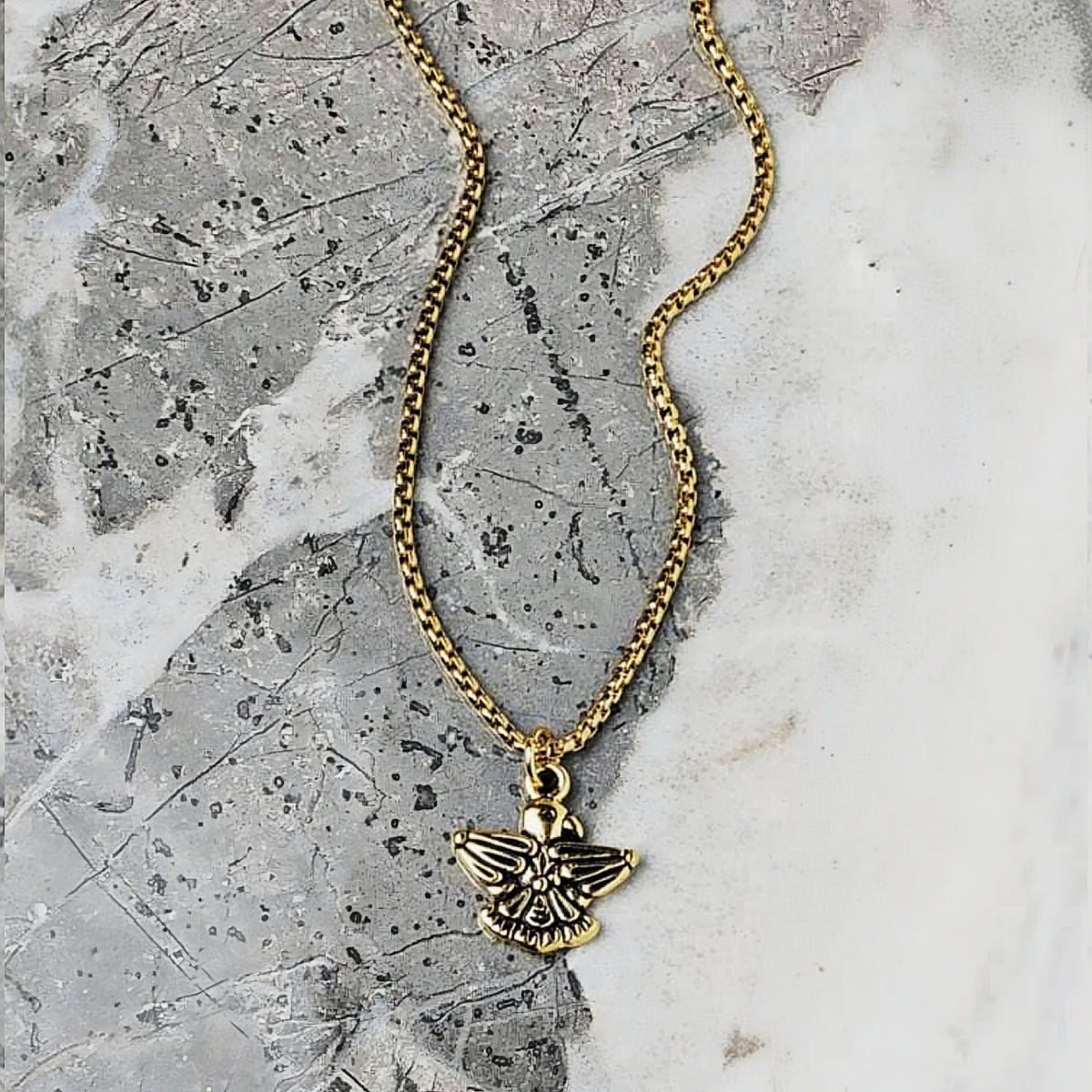 Collana con aquila tuonante tribale
