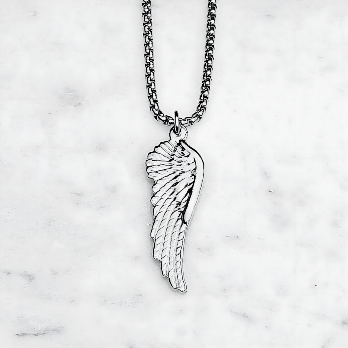 Angelic Warrior Wing Necklace