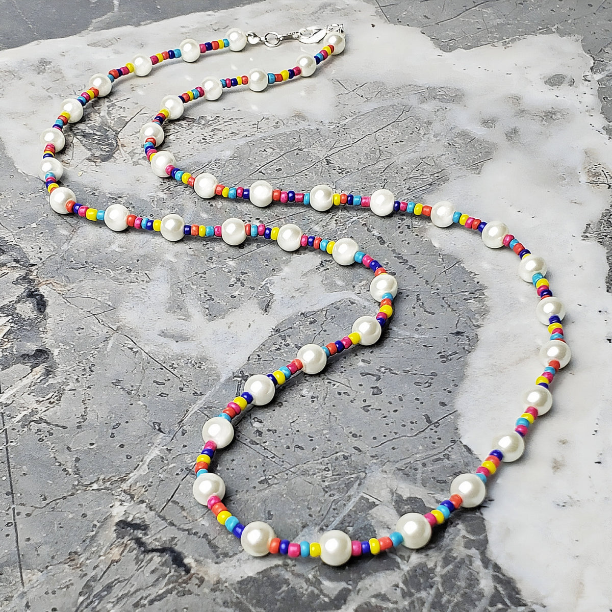 Santorini Pearls Necklace