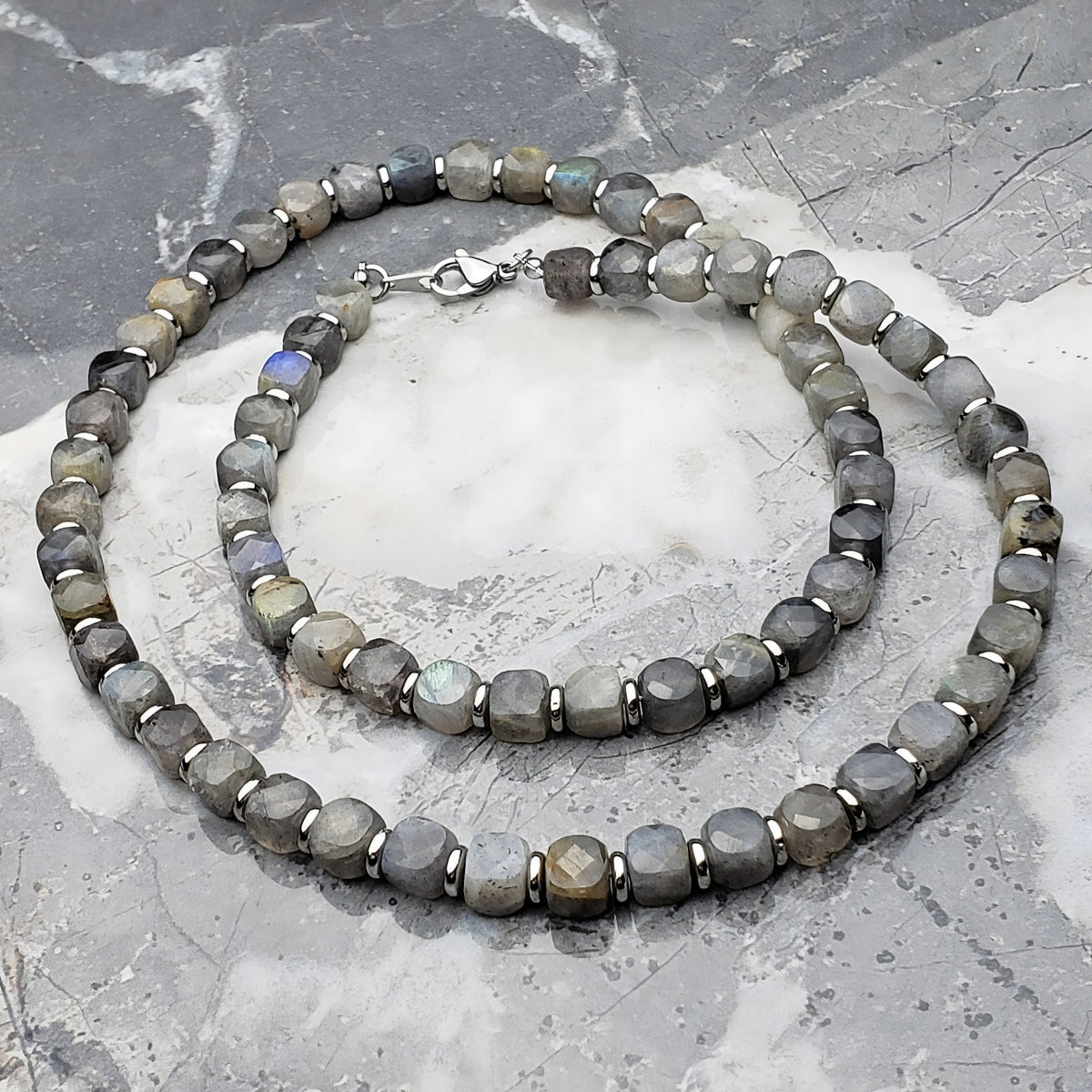 Labradorite & Silver Necklace