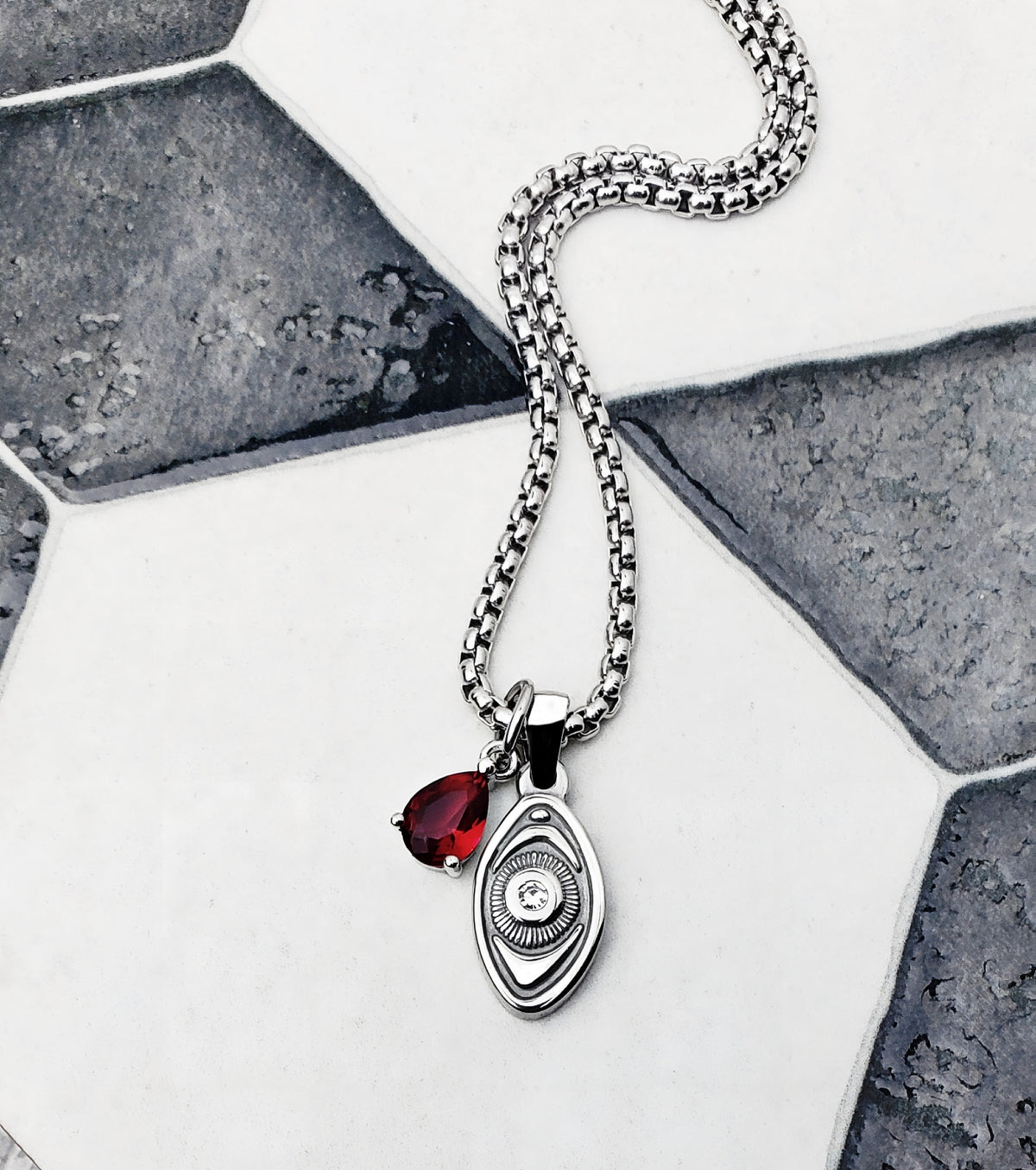 Evil Eye Garnet
