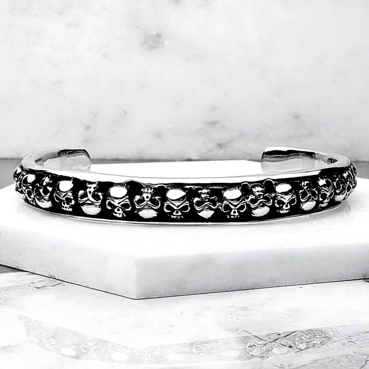 Skulls Cuff Bracelet