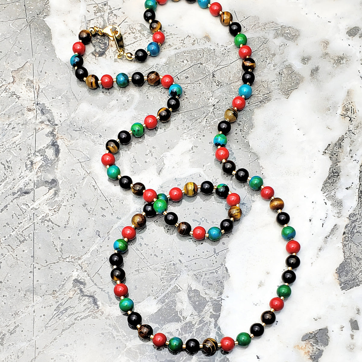 Mykonos Stones Necklace