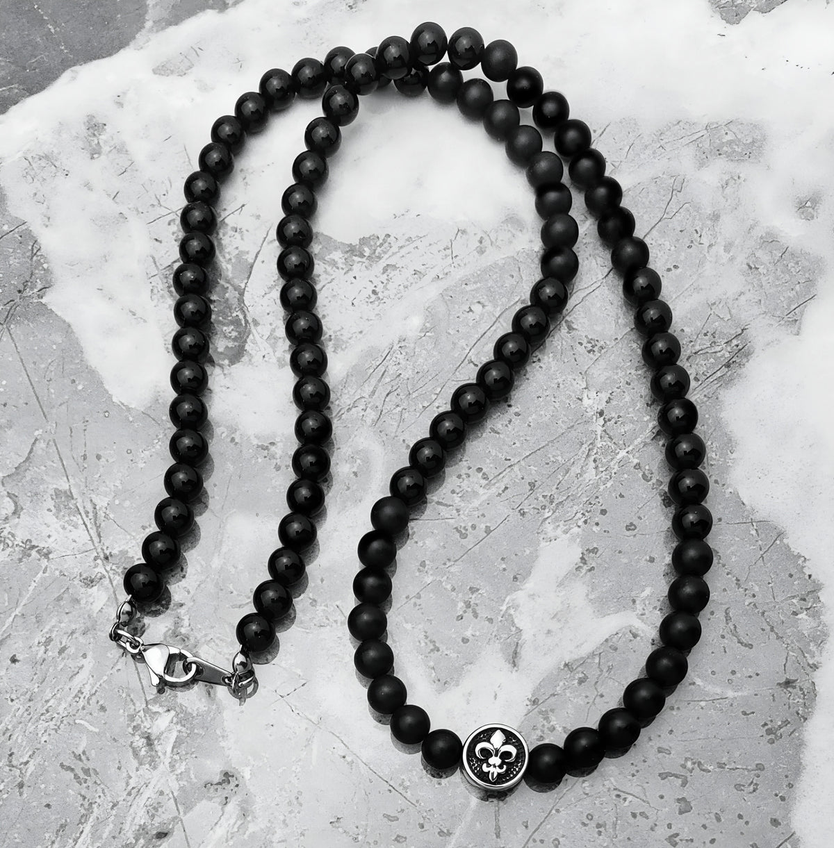 Fleur Coin Necklace