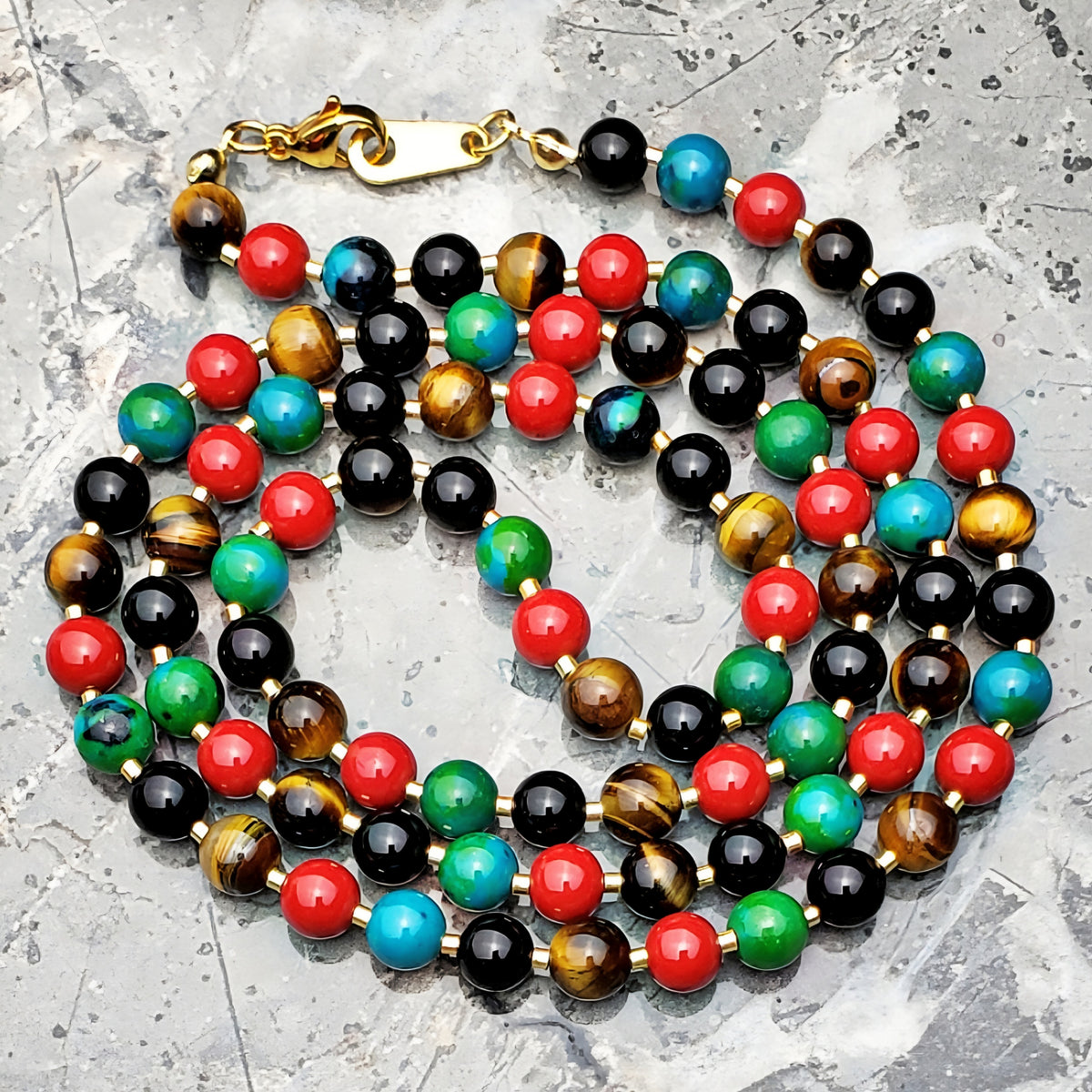 Mykonos Stones Necklace