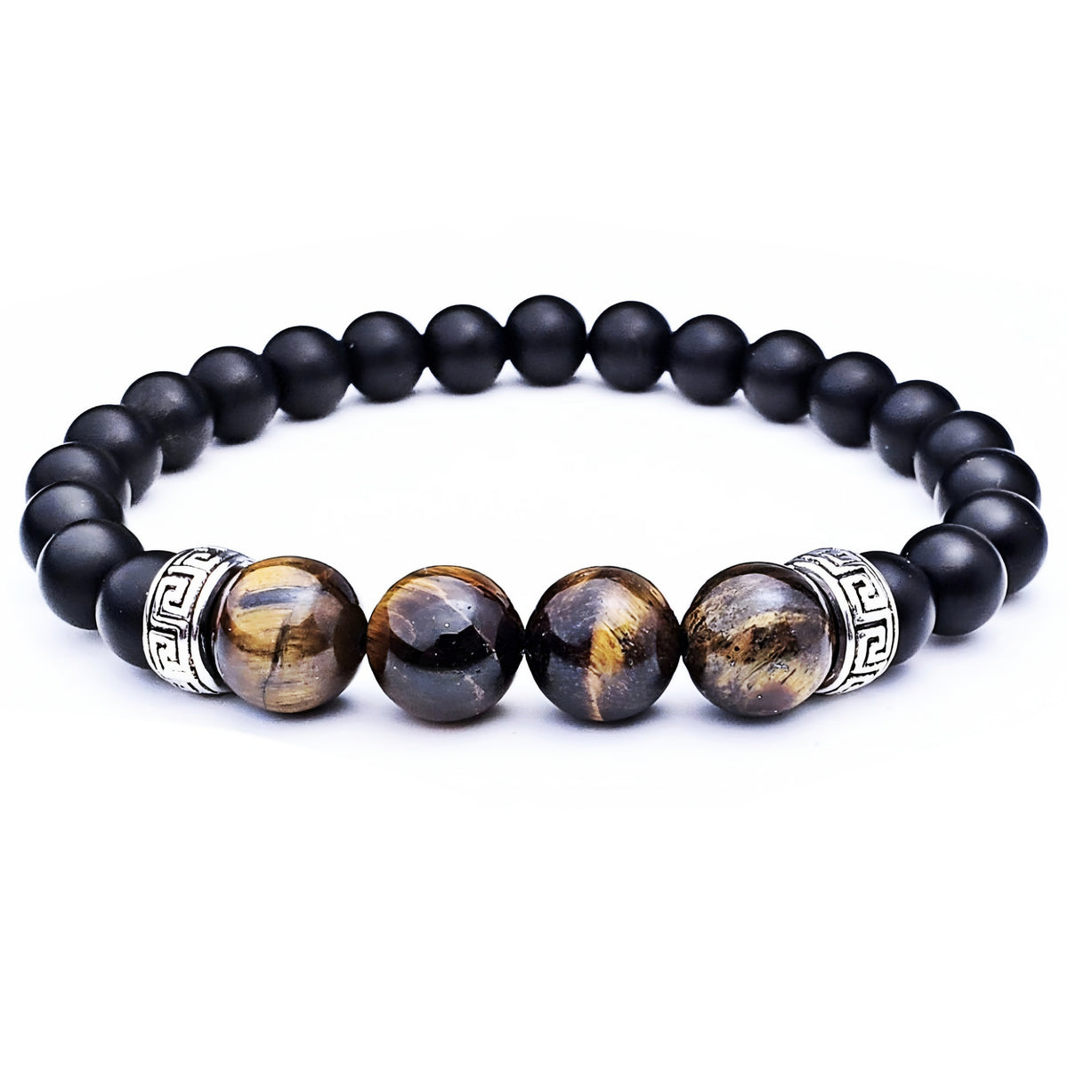 Greek Tiger Eye Bracelet