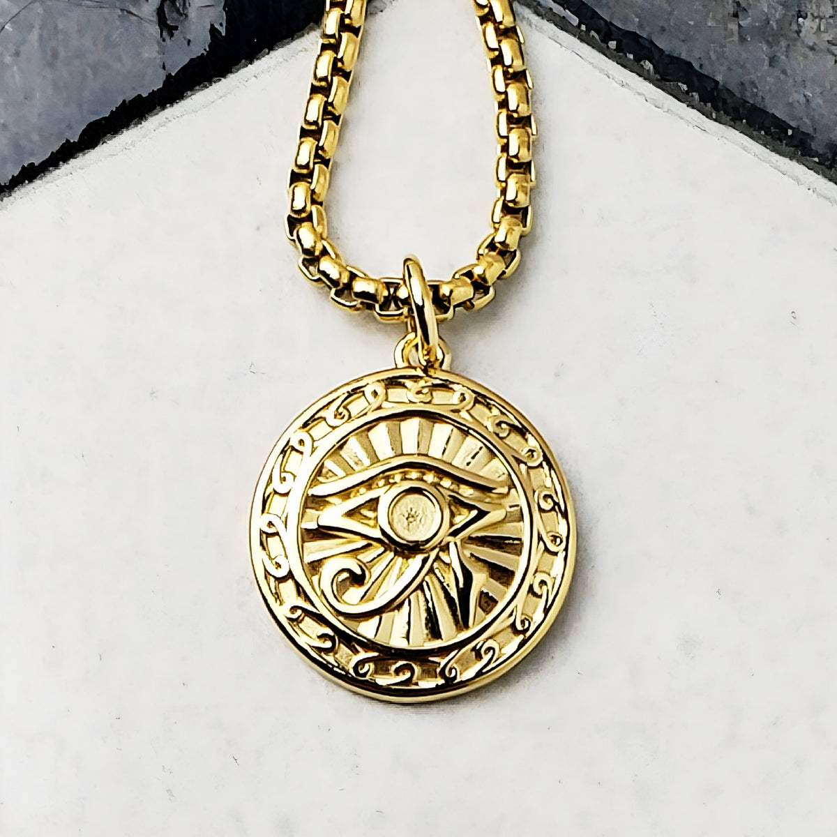 Gold Eye of Protection
