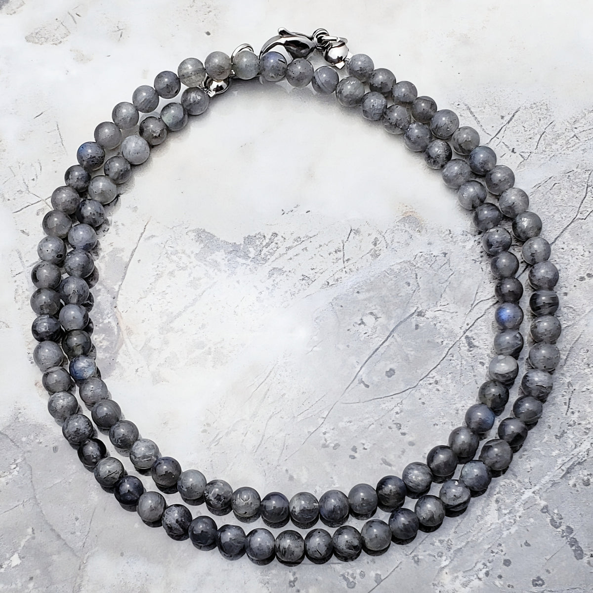 Labradorite Gemstone Chain Necklace