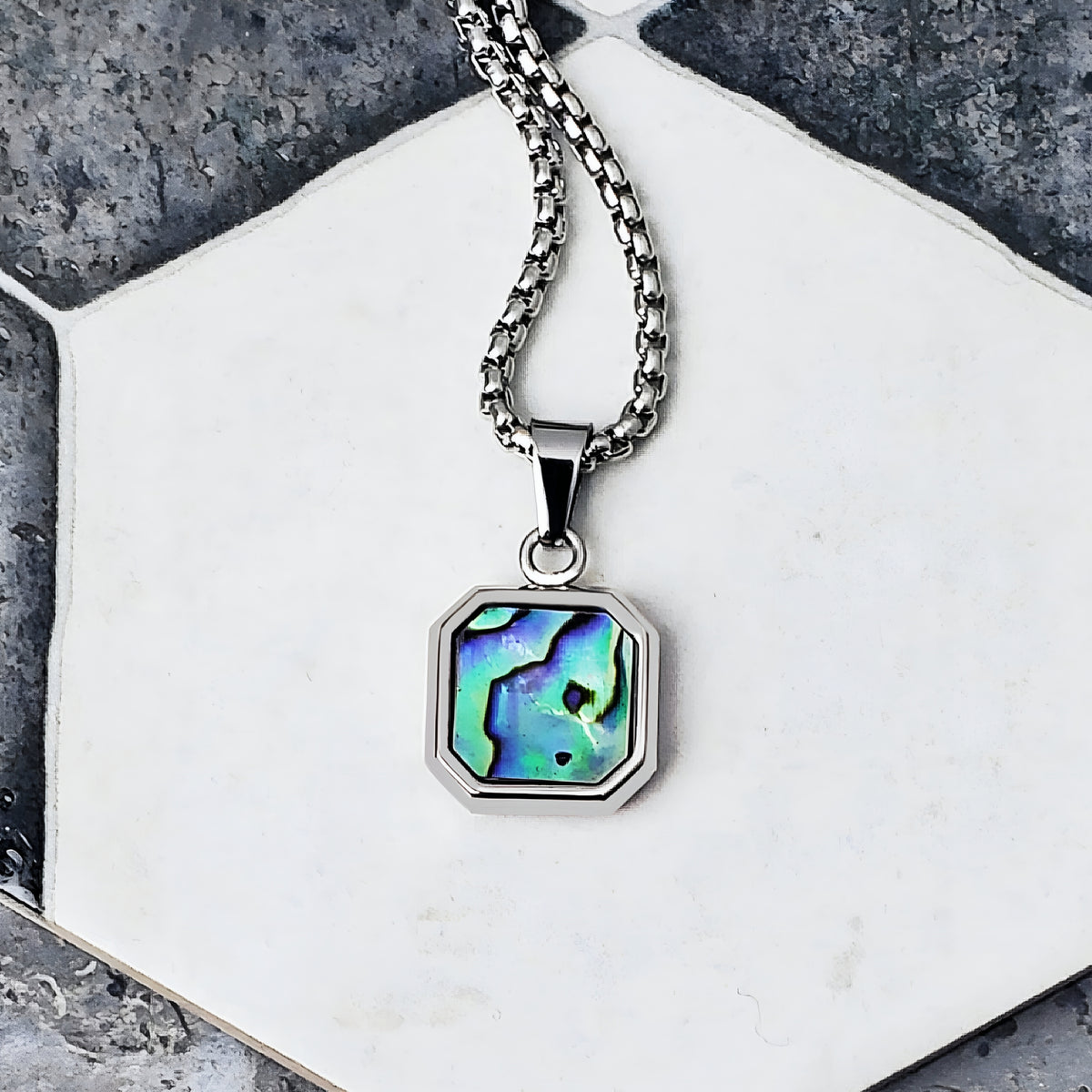 Abalone Amulet Necklace