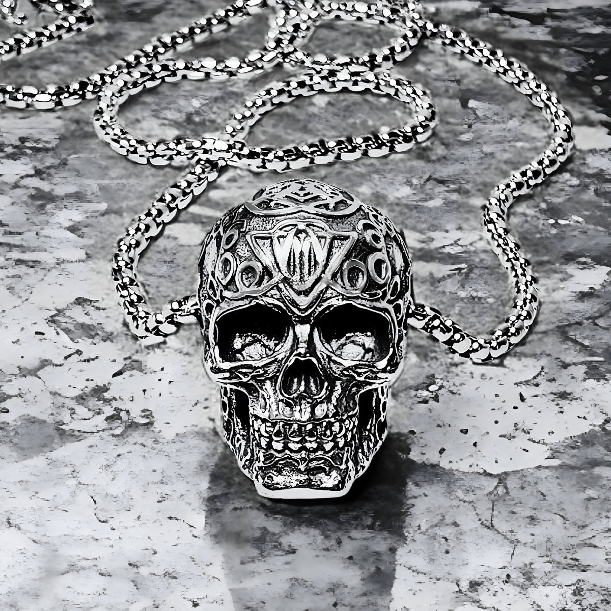 Viking Skull Necklace