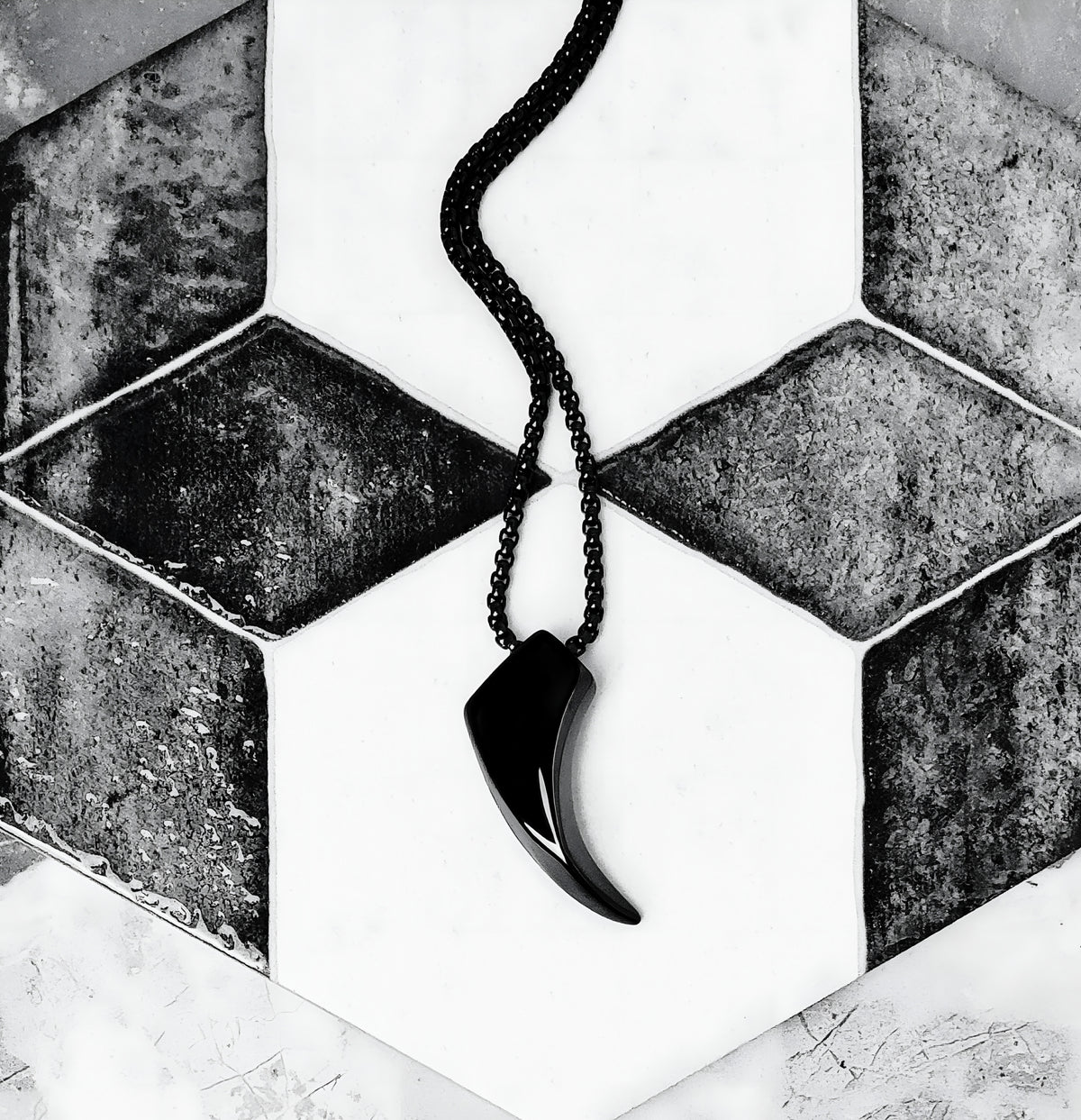 Tribal Eagle Talon Necklace