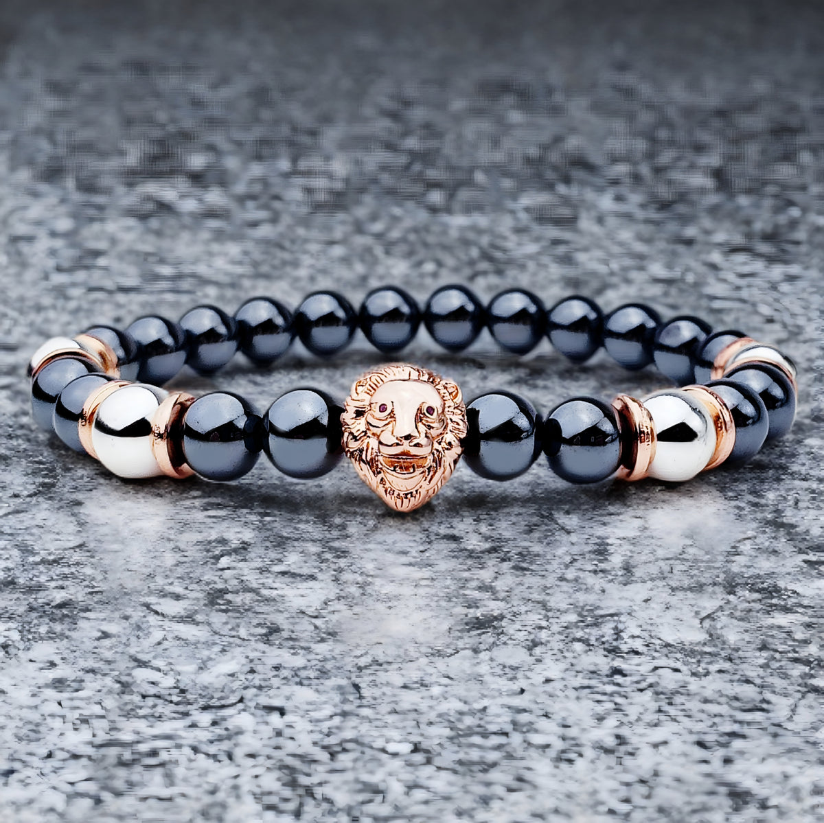 Rose Gold Lion Bracelet