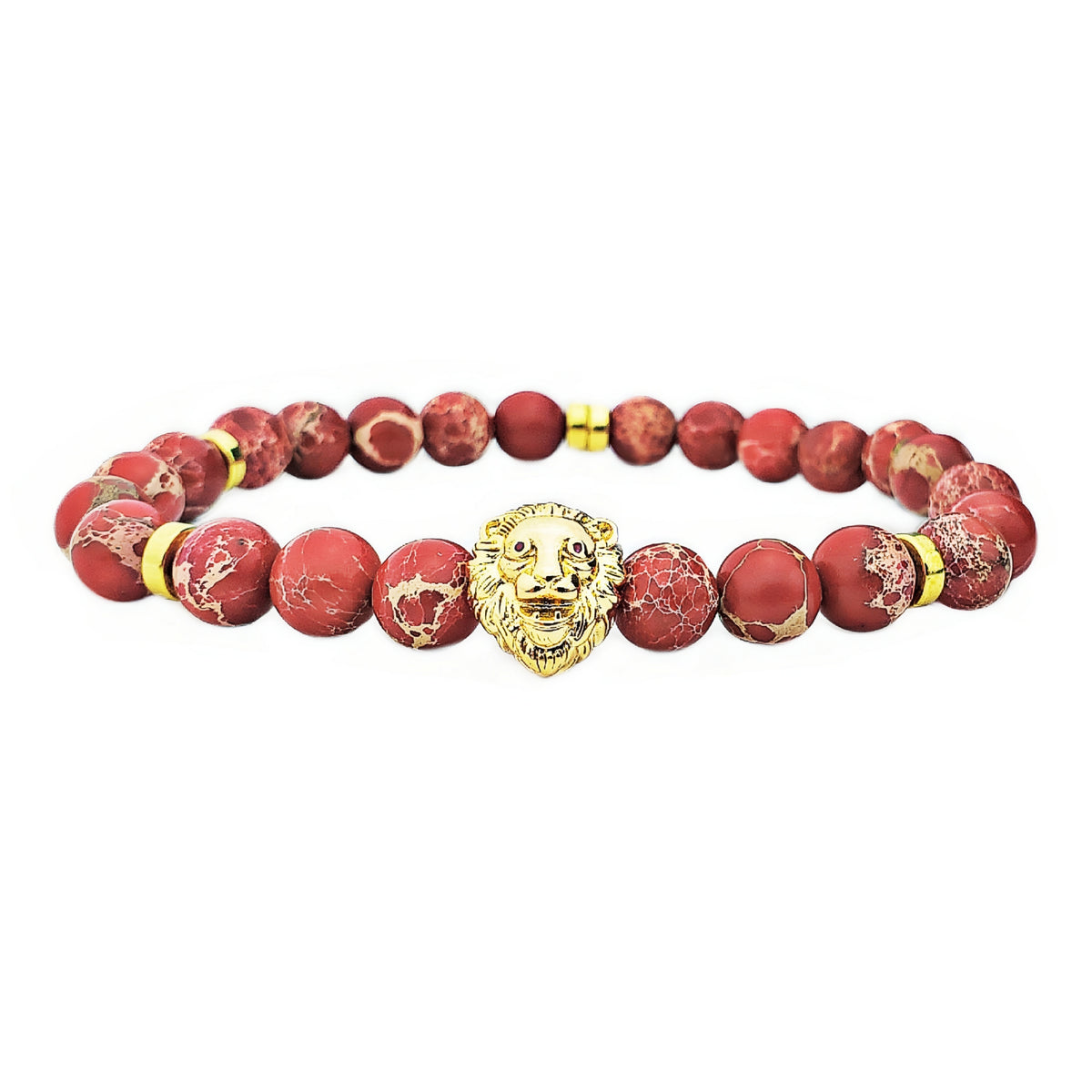 Red Imperial Lion Bracelet