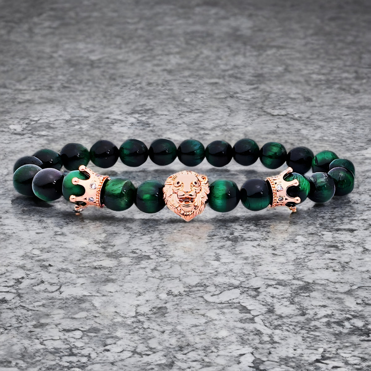 Rose Gold Royal Lion Bracelet