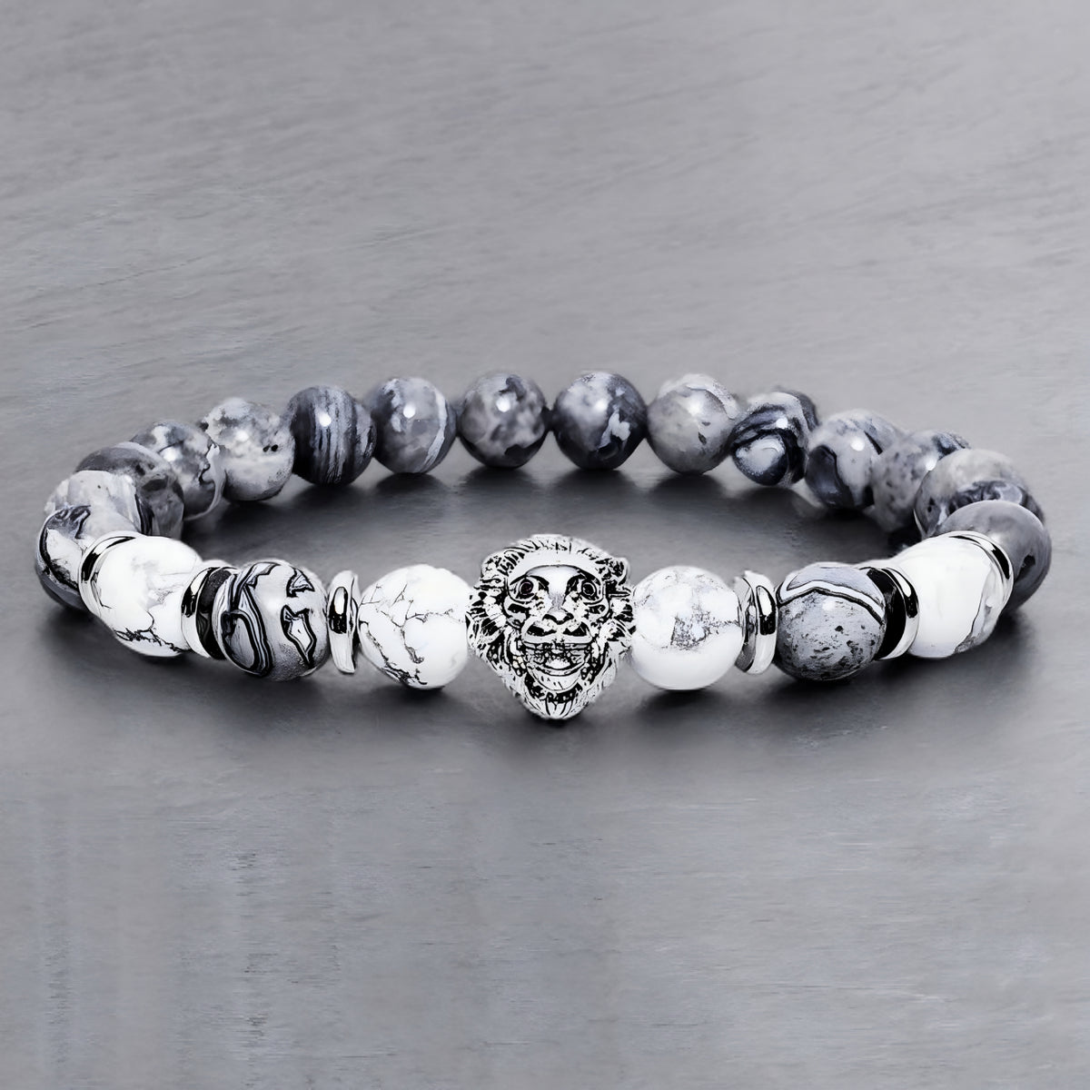 Lion Granite Bracelet