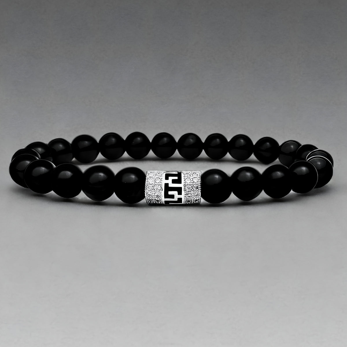 Pavé Greek Key Bracelet