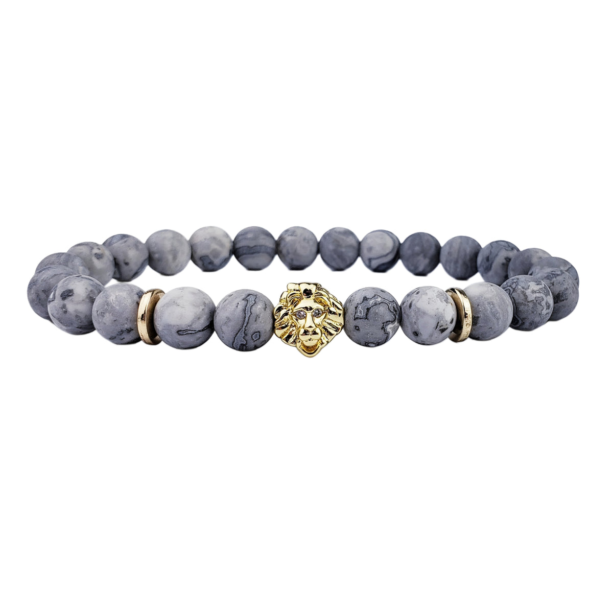 Gold Pavé Lion Bracelet