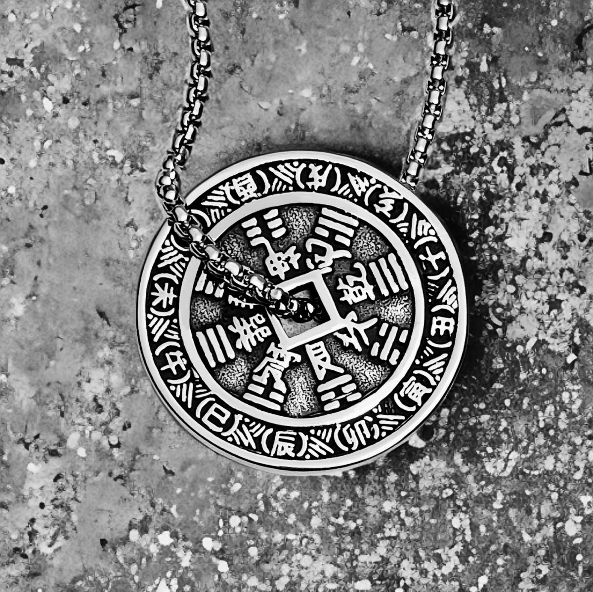 Ox Coin Medallion Necklace
