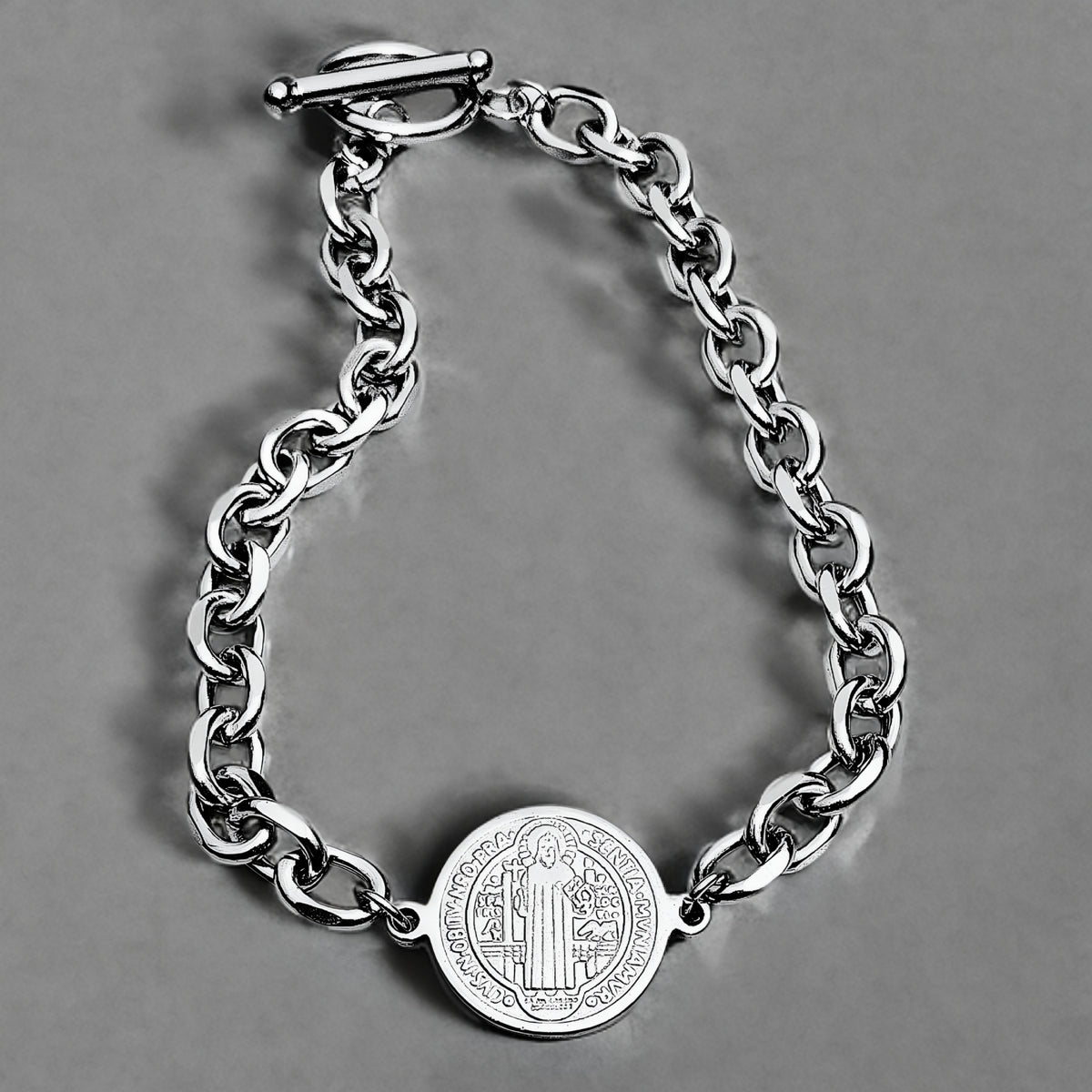 Saint Benedict Chain Bracelet