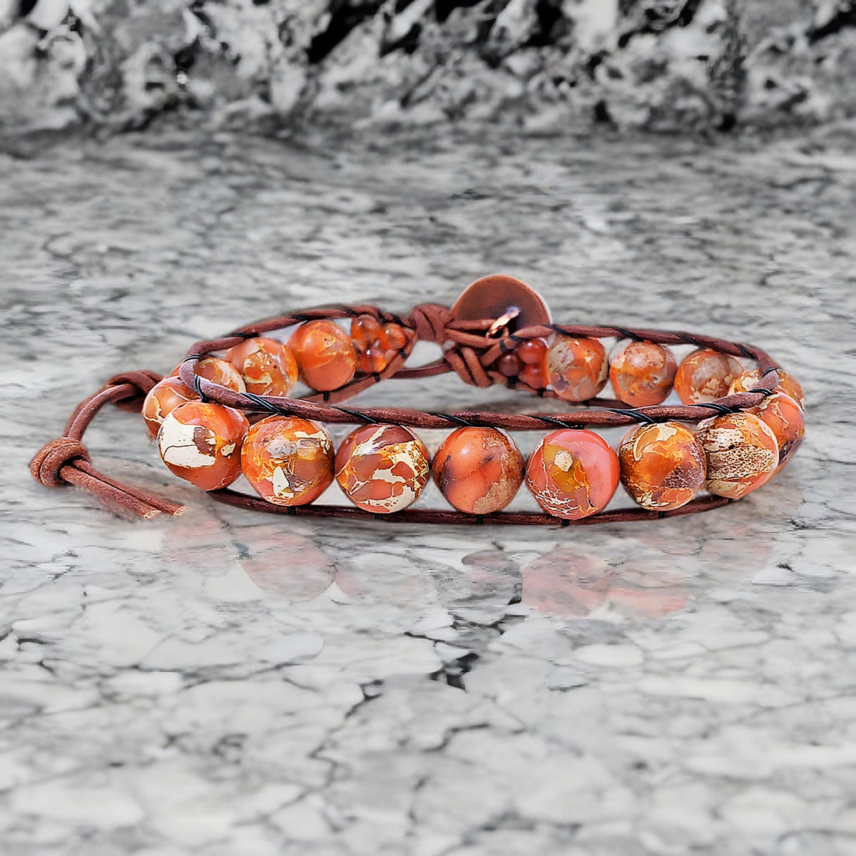 Rustic Wrap Bracelet