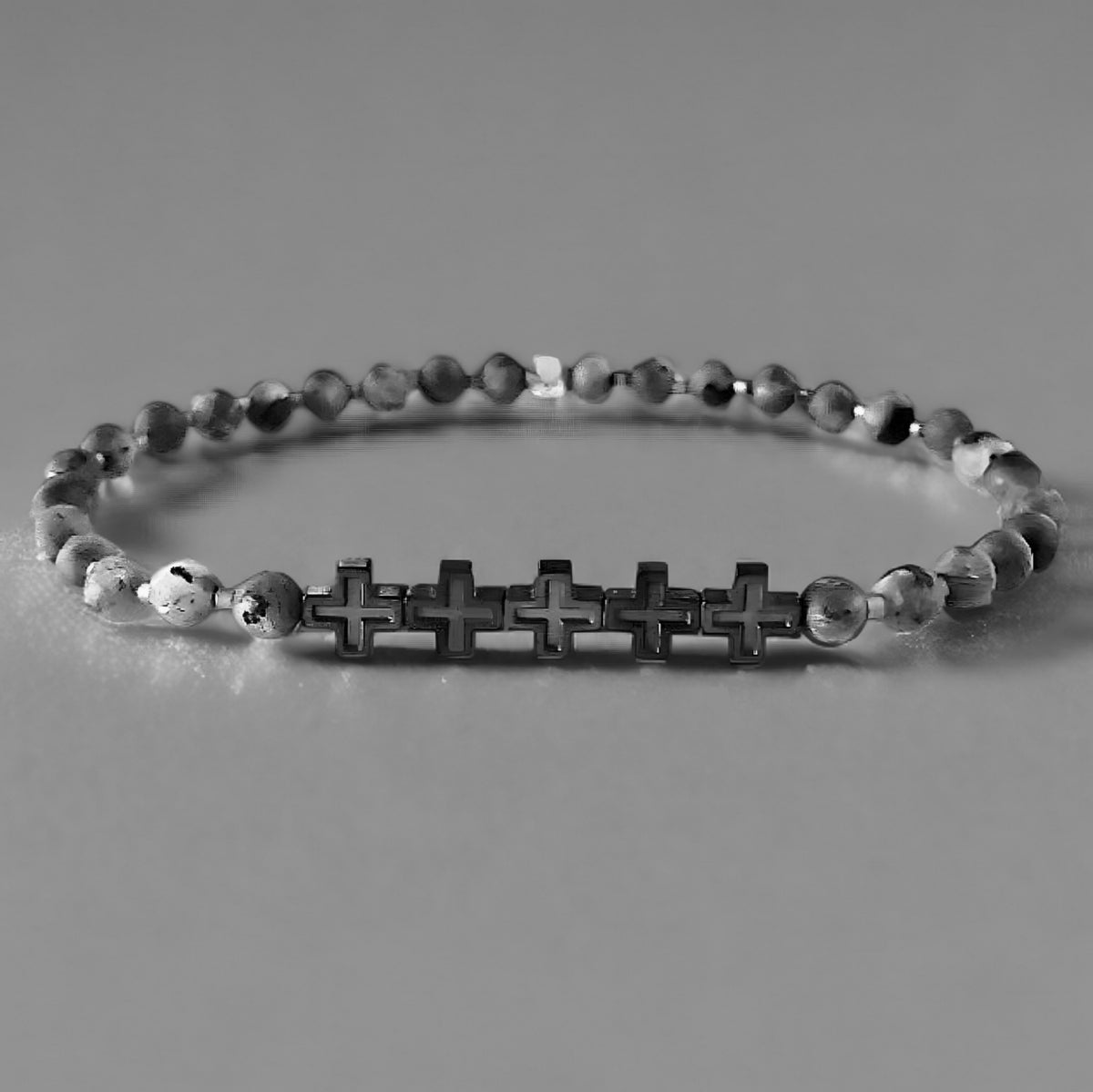 Stone Crosses Bracelet