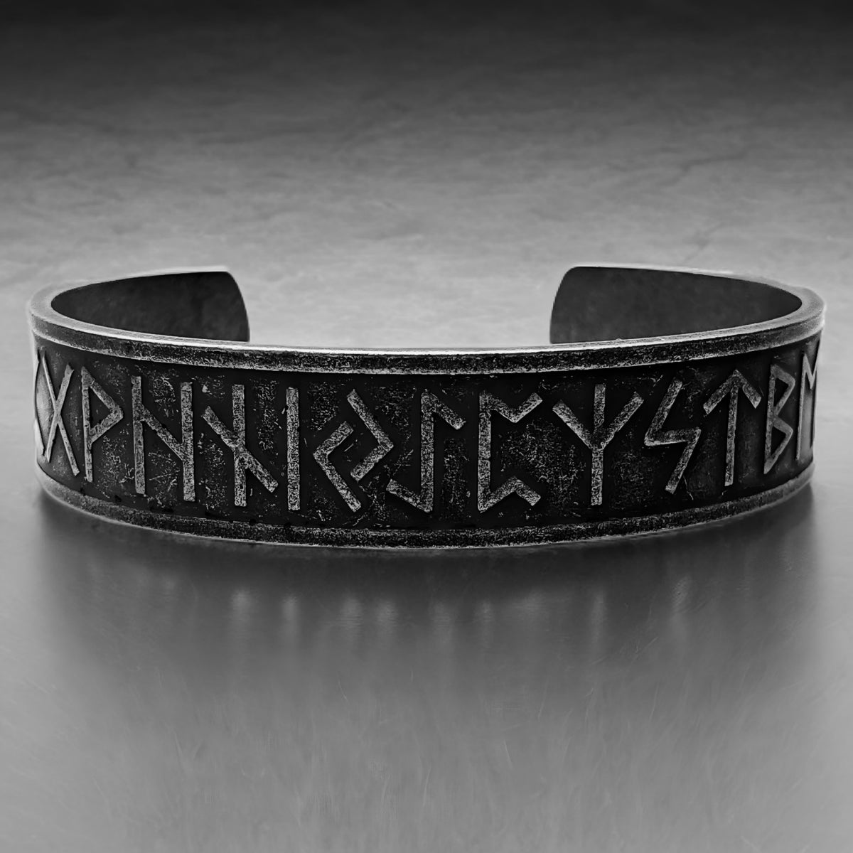 Rustic Viking Cuff Bracelet
