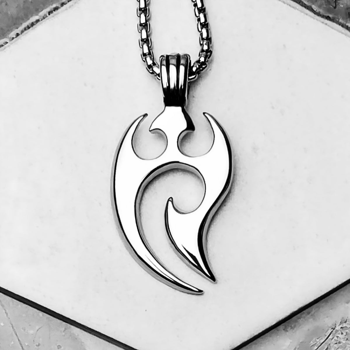 Maori Flame Amulet Necklace