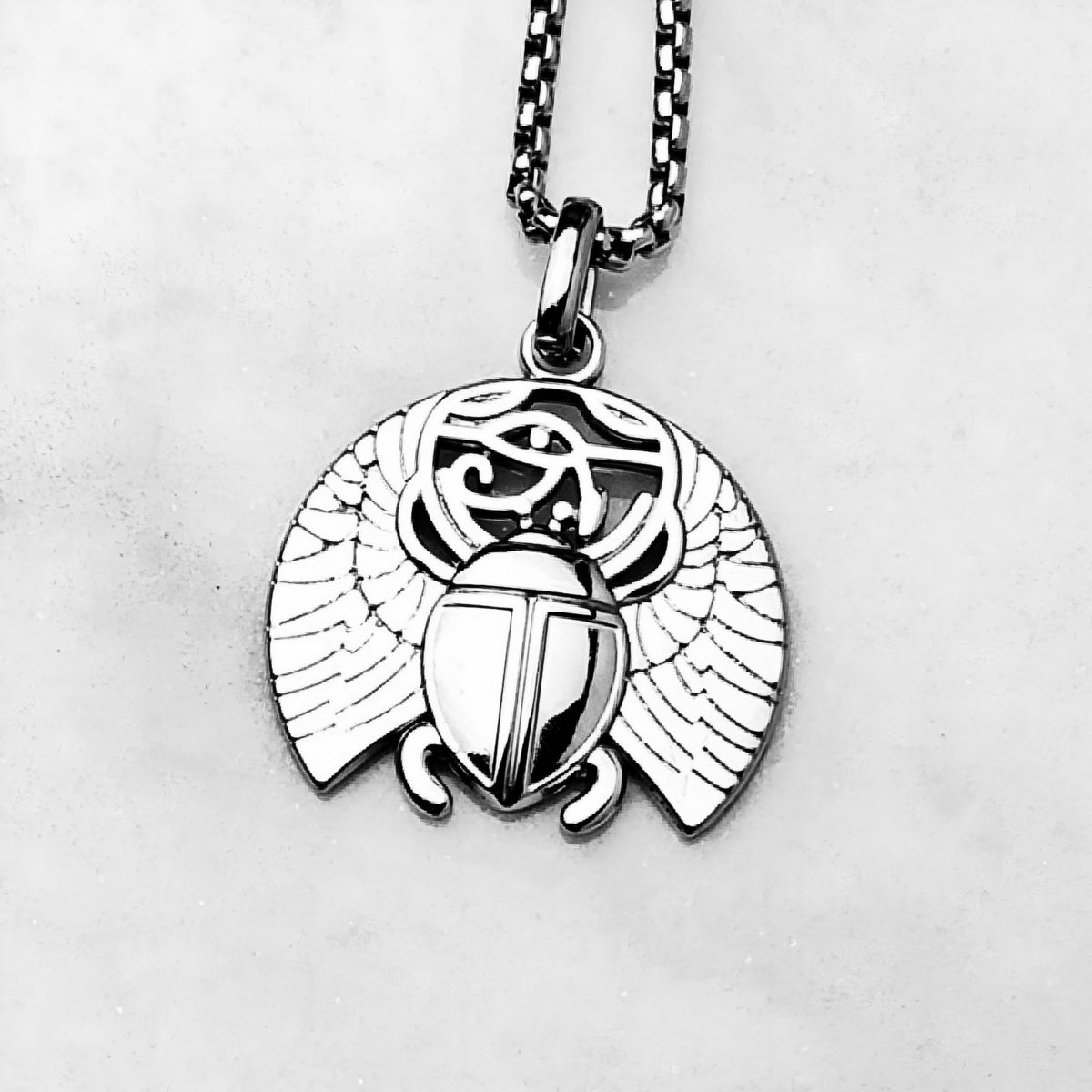 Scarab Protection Talisman Necklace