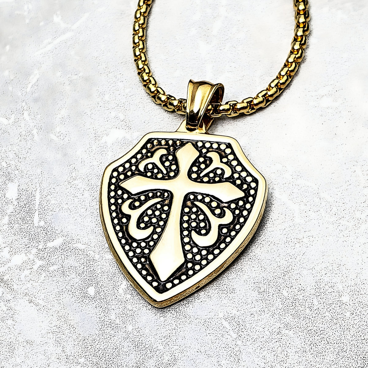 Shield of Strength Necklace
