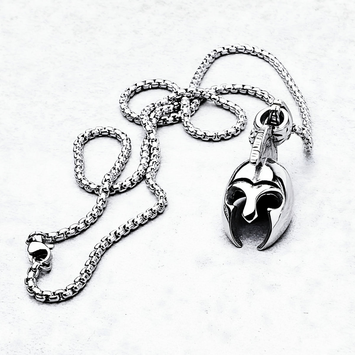 Silver Gladiator Necklace