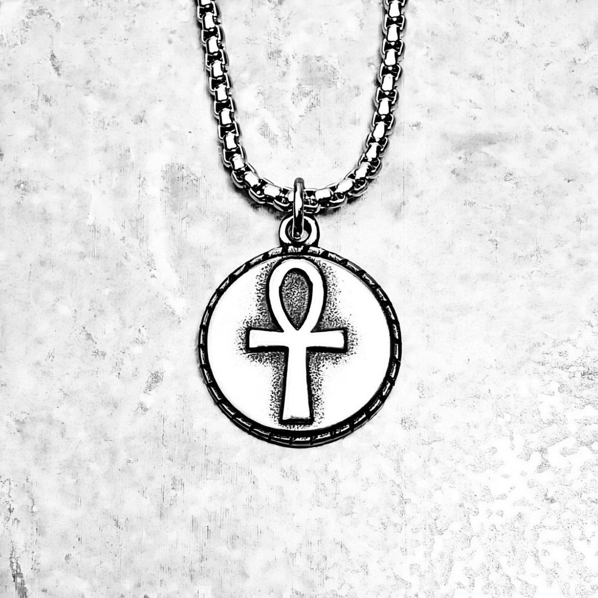 Ankh Coin Necklace