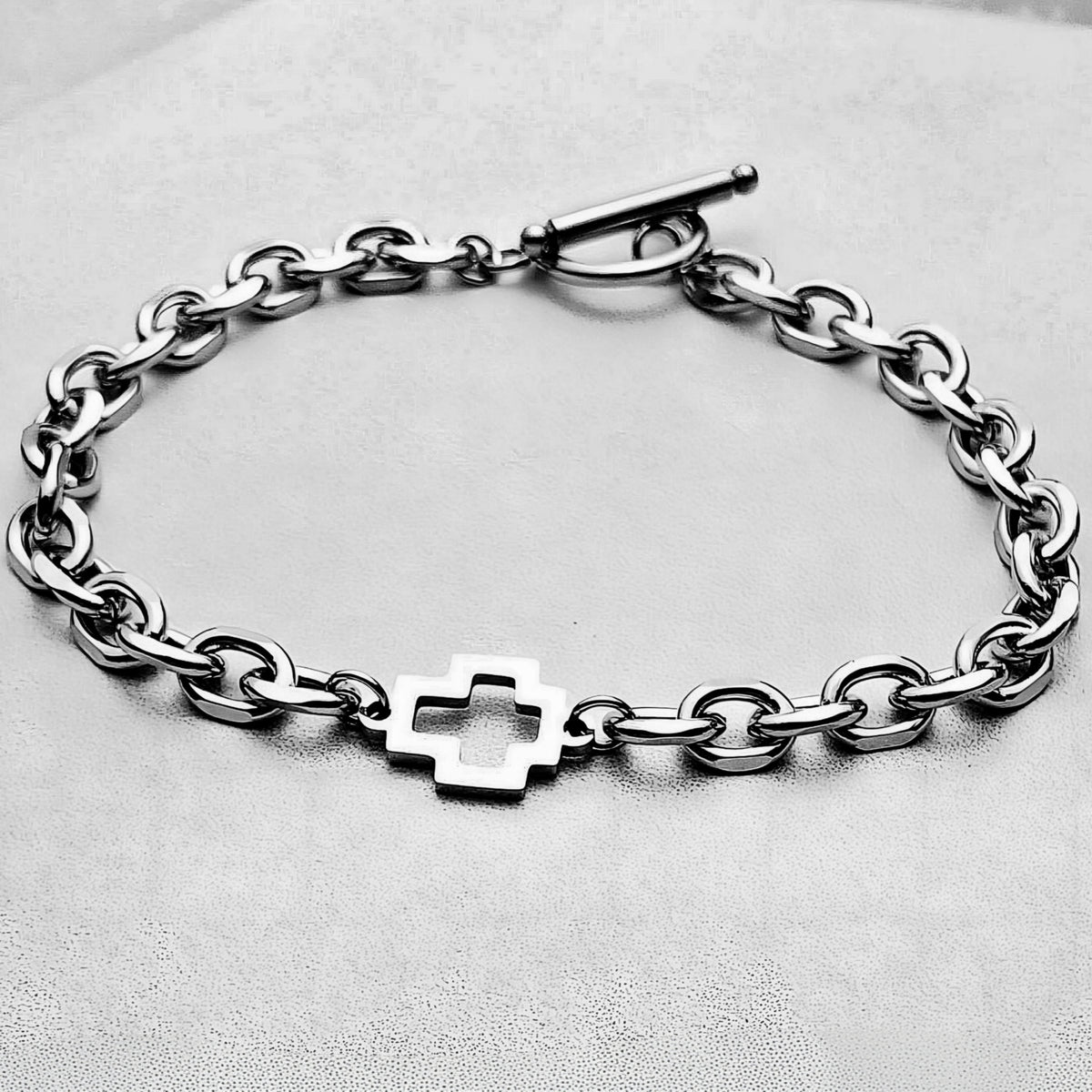 Cross Chain Bracelet