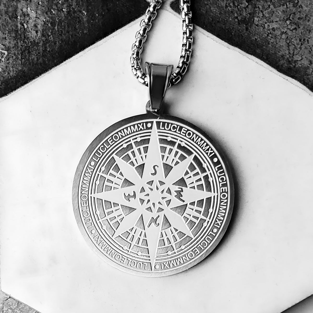 Maritime Compass Medallion