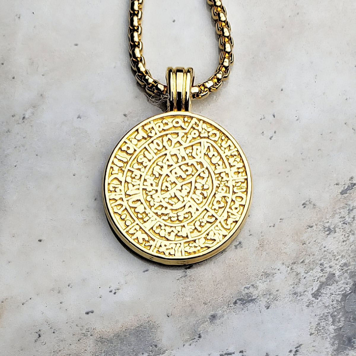 Gold Greek Phaistos Coin