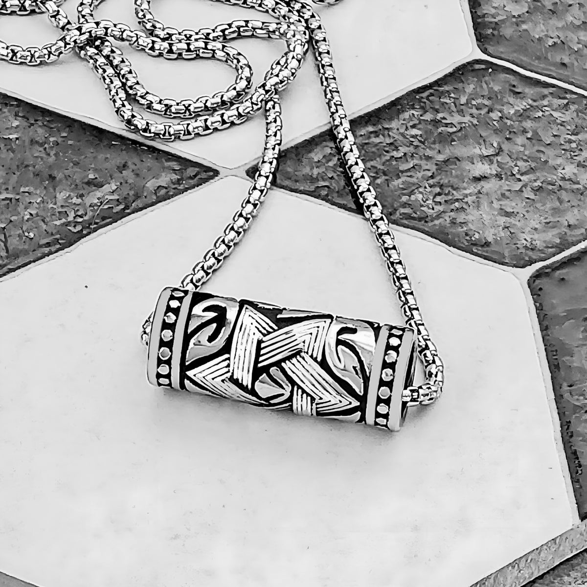 Star of David Amulet Necklace