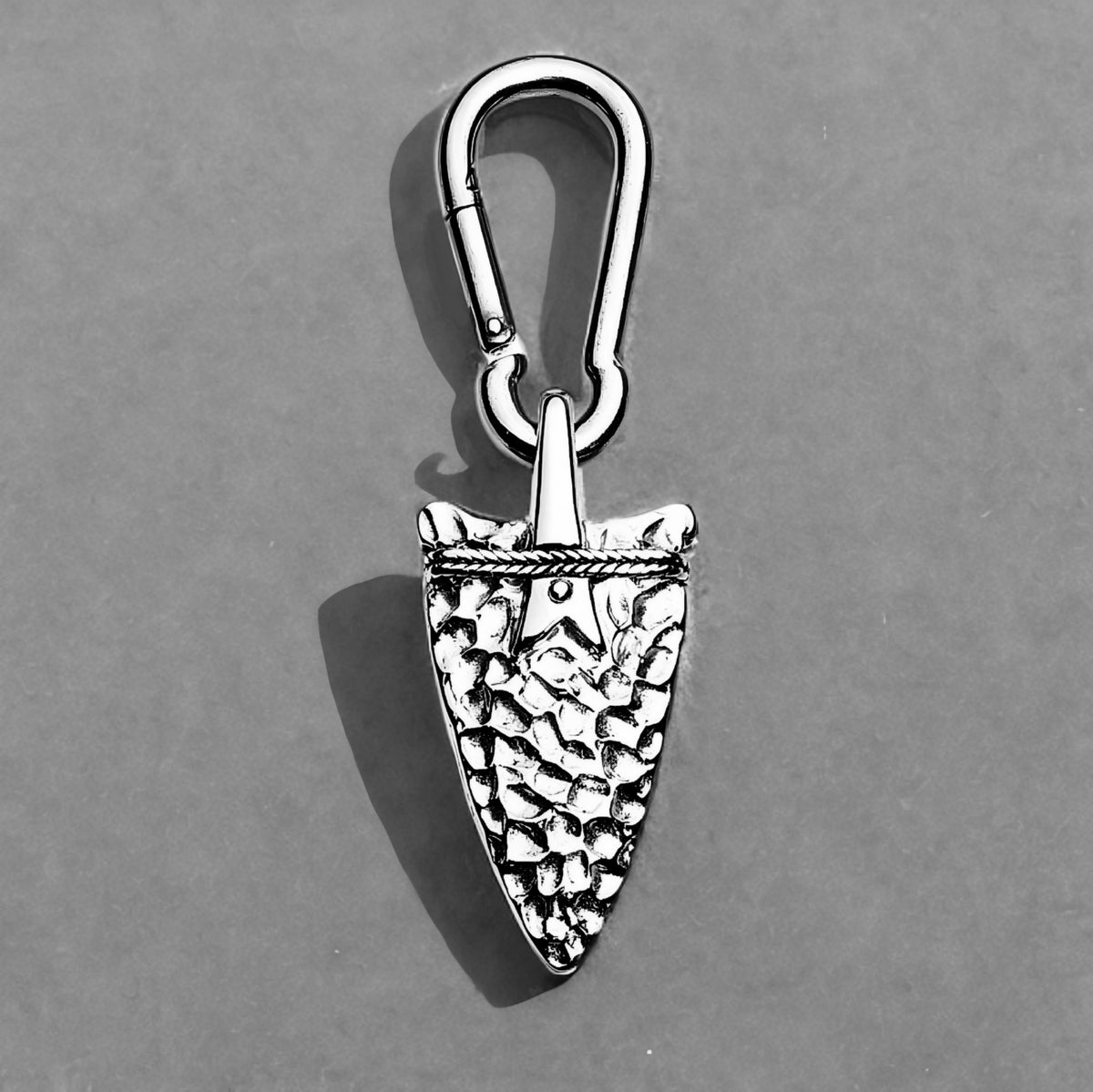Warrior Arrowhead Keychain
