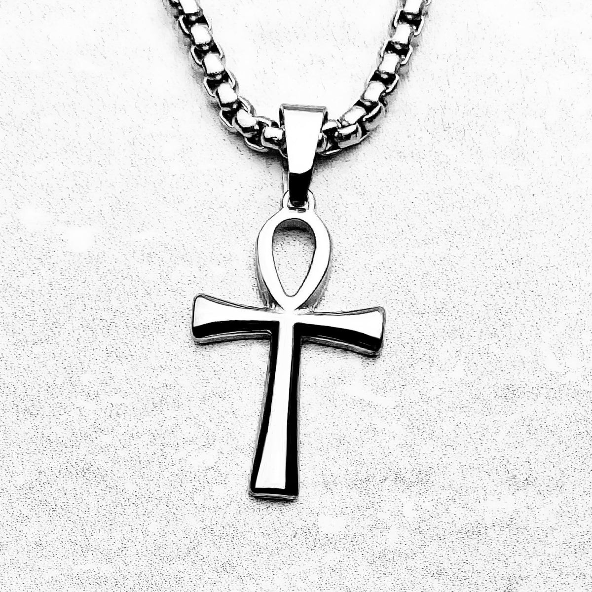 Silver Ankh Necklace