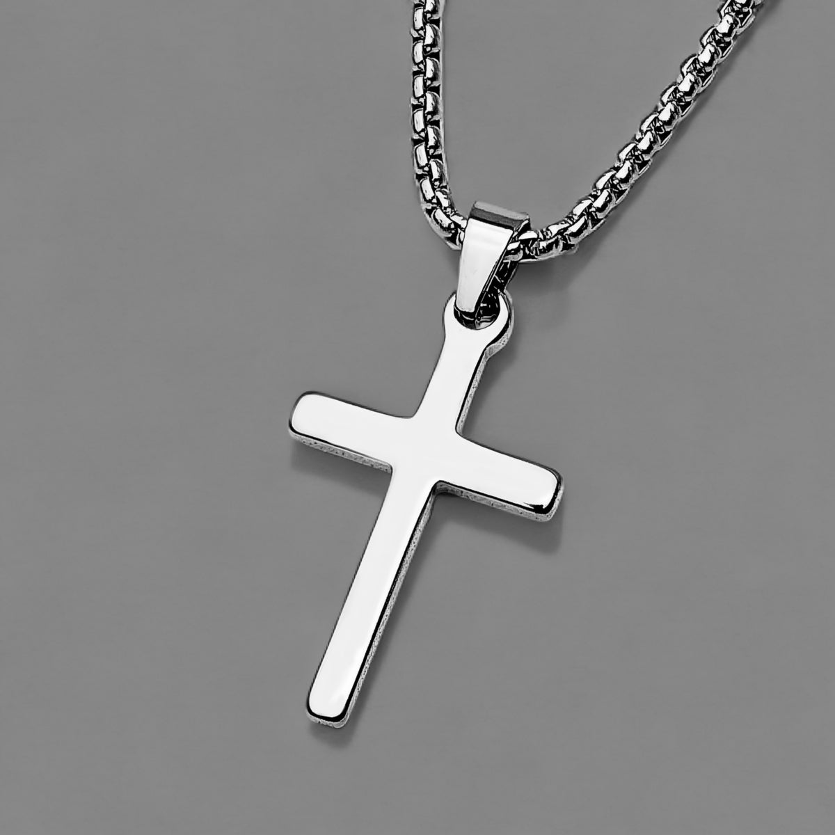 Silver Cross Necklace