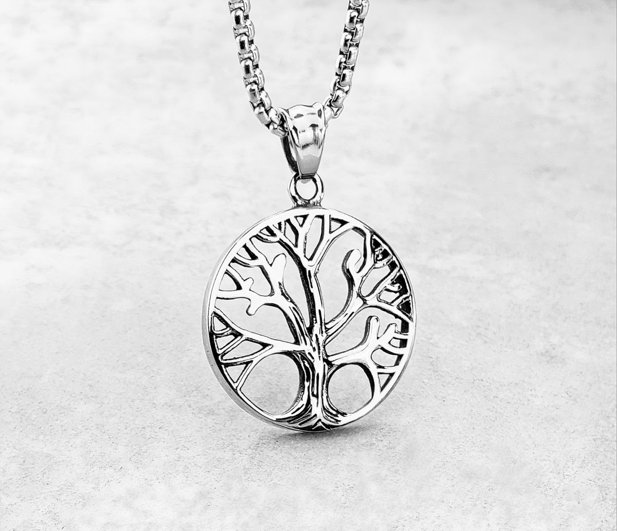 Tree of Life Medallion Necklace