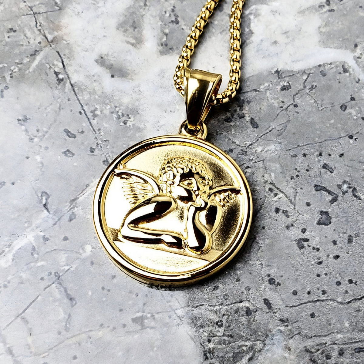 Guardian Angel Amulet Necklace