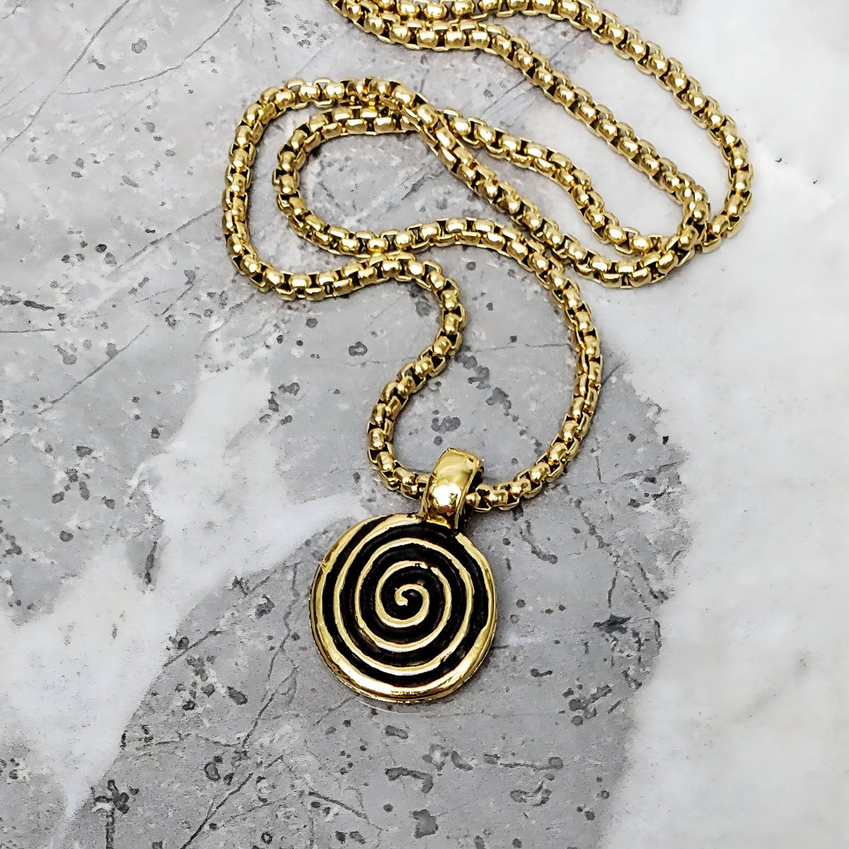 Celtic Spiral Coin