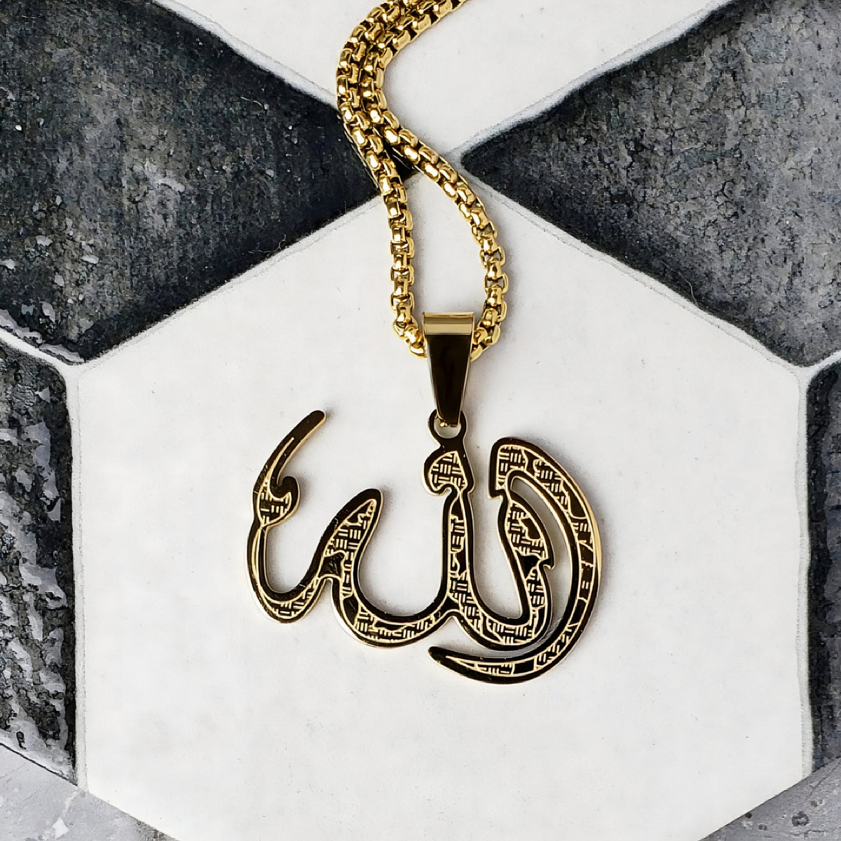 Gold Allah Necklace