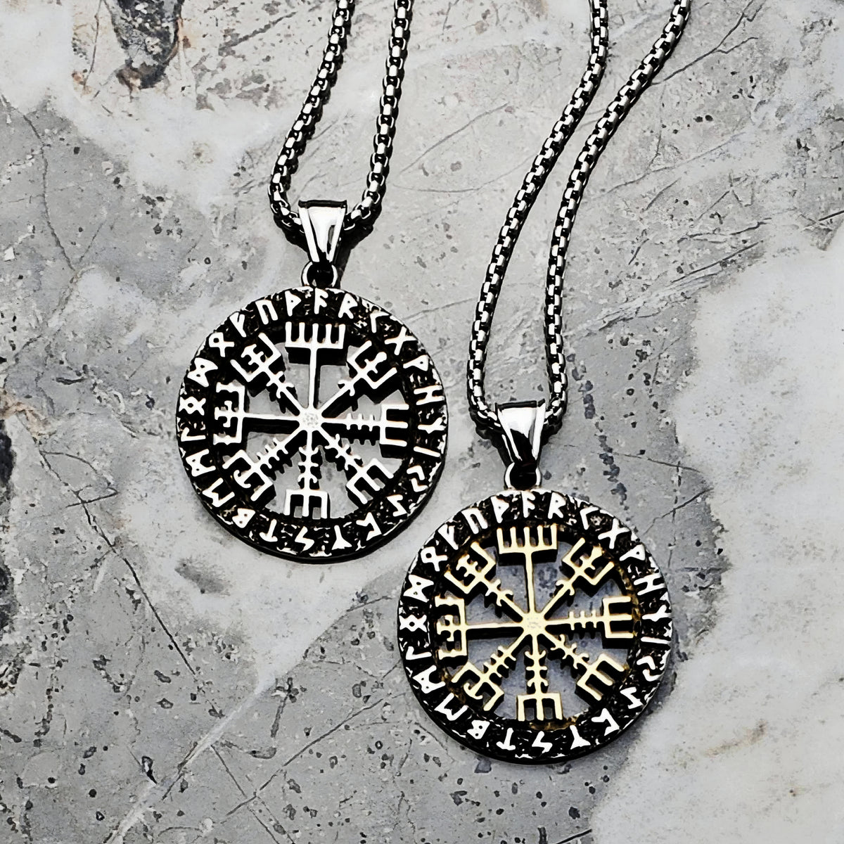 Collana bussola Vegisvir rustica